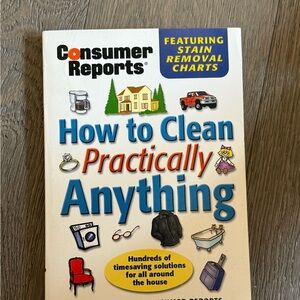 Consumer Reports 'How to Clean Practically Anything' Book